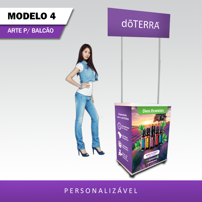 Arte para Balcão PDV – DOTERRA – KEROIMPRESSO